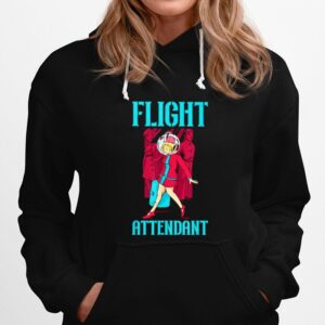 Flight Attendant Airlines Airplane Stewardess Hoodie