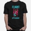 Flight Attendant Airlines Airplane T-Shirt