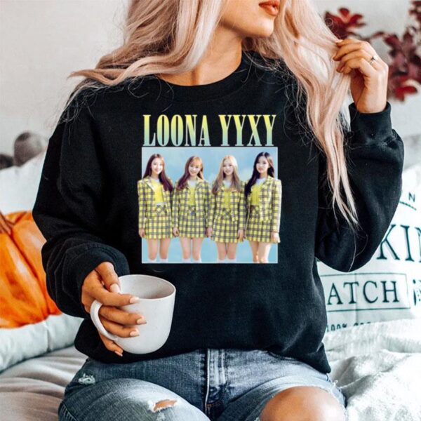 Flip That Kpop Loona Band Sweater