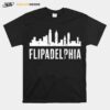 Flipadelphia Where Bad Things Happen Vintage Distressed T-Shirt