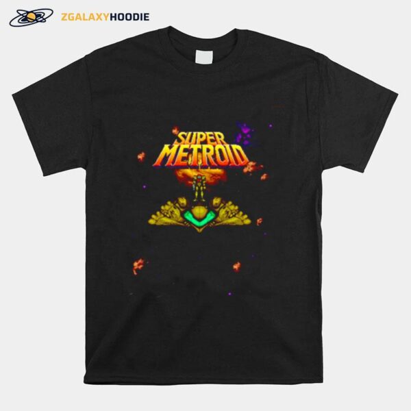 Floating Super Metroid Graphic T-Shirt