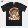 Floral Male Lion Safari T-Shirt