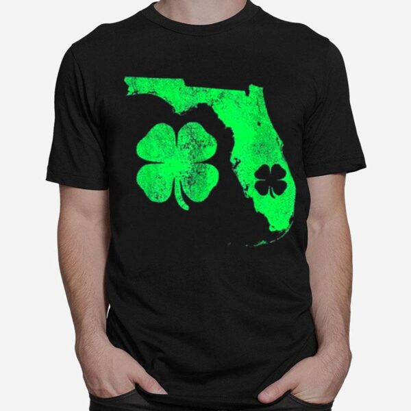 Florida Irish Shamrock St Patricks Day Saint Paddys T-Shirt