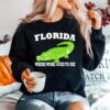 Florida Is Where Woke Goes To Die Desantis Sweater