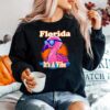 Florida Its A Vibe Flamingo Sweater