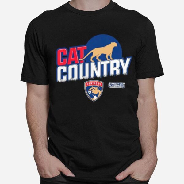 Florida Panthers Stanley Cup Cat Country T-Shirt