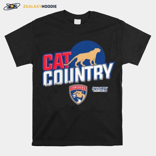 Florida Panthers Stanley Cup Cat Country T-Shirt