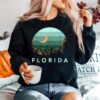 Florida Souvenir Forest Evergreen Night Sky Nature Sweater