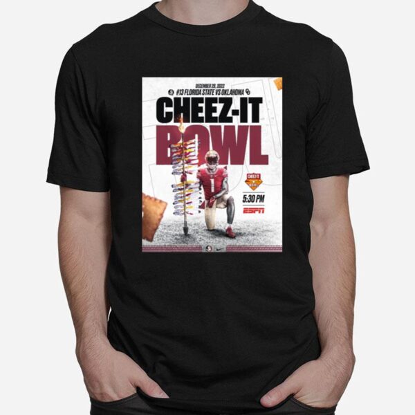 Florida State Vs Oklahoma Cheez It Bowl T-Shirt