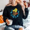 Flower Frame And Mice Cinderella Sweater