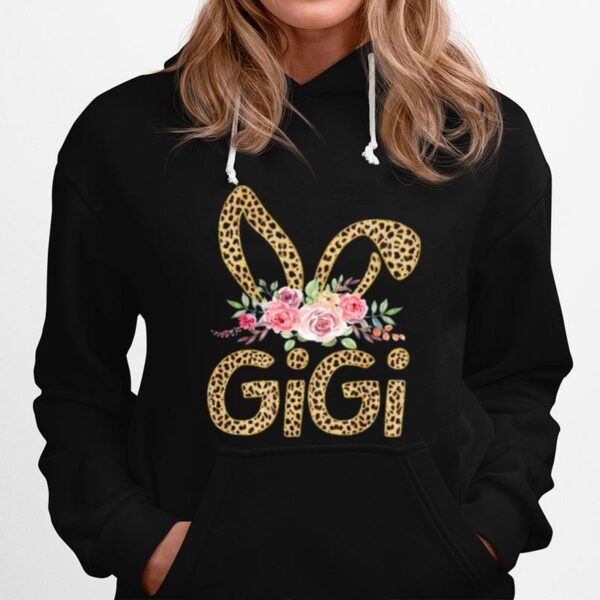 Flower Gigi Leopard Bunny Hoodie