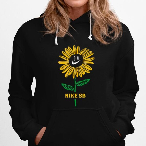 Flowers Nike Logo Sb Face Hoodie