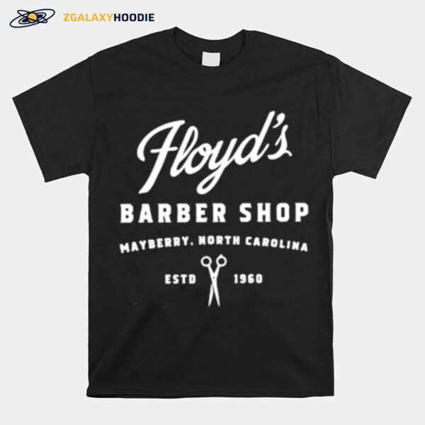 Floyds Barber Shop Mayberry North Carolina T-Shirt