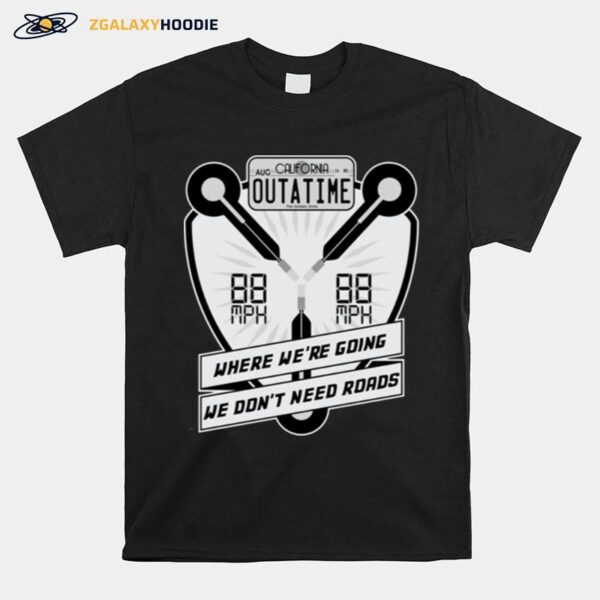 Flux Capacitor Redux Outatime Back To The Future T-Shirt