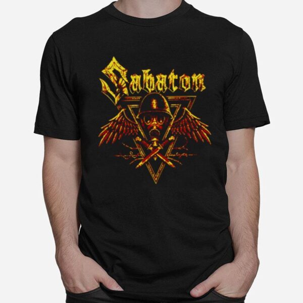 Fly Glory And Blade Trending Sabaton Rock Band T-Shirt