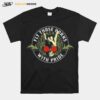 Fly Those Horns With Pride Metal Rose T-Shirt