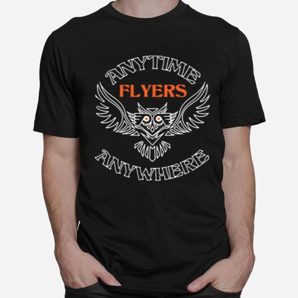 Flyers Anytime Anywhere Short T-Shirt