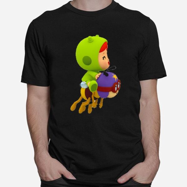 Flying With The Bee Pocoyo And Friends T-Shirt