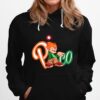 Fnf Pico Friday Night Funkin Orange Logo Hoodie