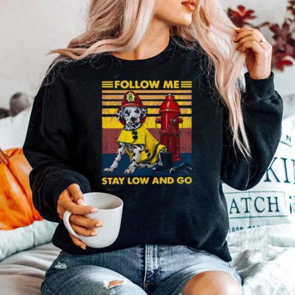 Follow Me Stay Low And Go Vintage Sweater