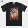 Football 4Th Of July T-Shirt