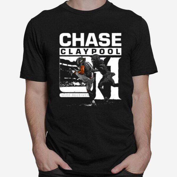 Football Chase Claypool Catch T-Shirt