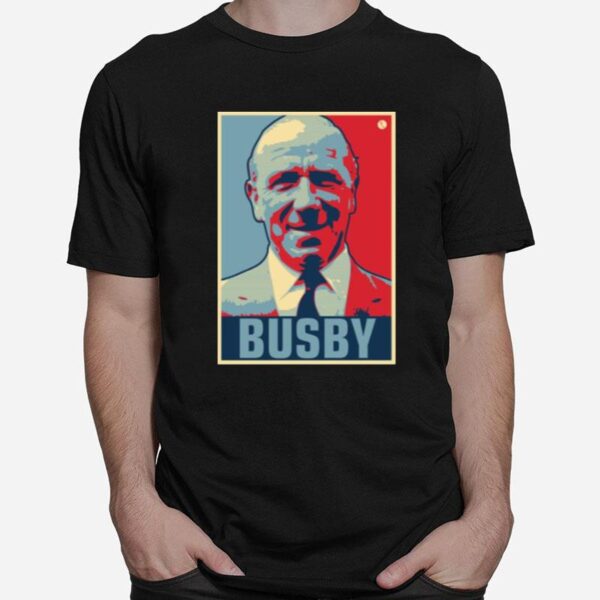 Football Legend Sir Matt Busby T-Shirt