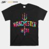 Football Team Manchester United Colorful T-Shirt