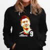 Footballer Robert Lewandowski Art 9 Hoodie