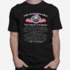 For Veterans Only Veterans Creed Quote American Flag T-Shirt