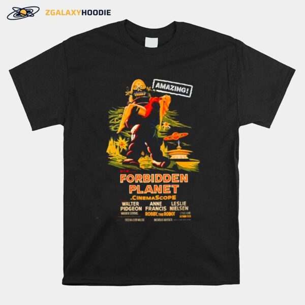 Forbidden Planet Poster Amazing T-Shirt