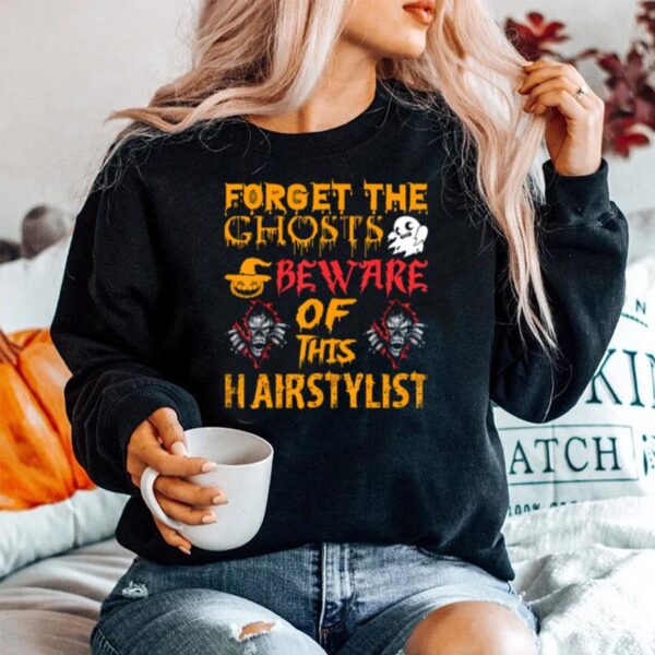 Forget Ghosts Beware This Hairstylist Halloween Sweater