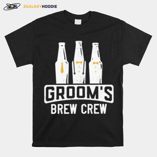 Grooms Brew Crew T-Shirt