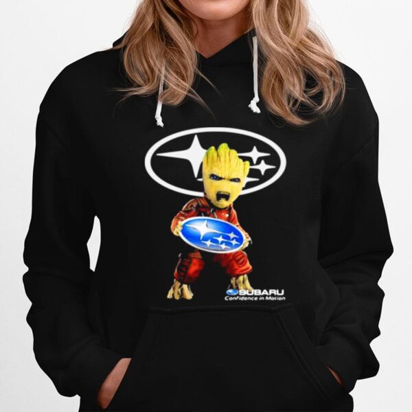 Groot Holding Subaru Confidence In Motion Logo Hoodie