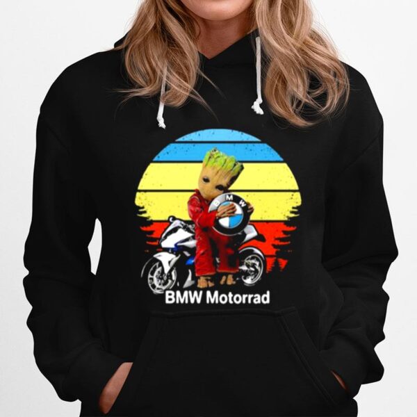 Groot Hug Logo Bmw Motorrad Vintage Hoodie