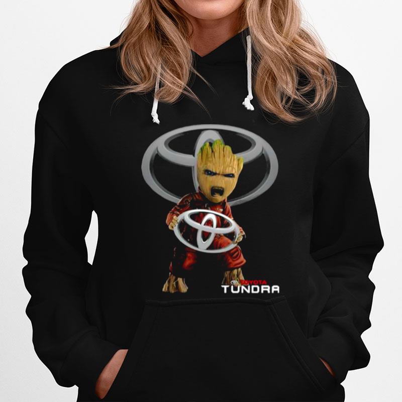 Groot With Toyota Tundra Logo Hoodie