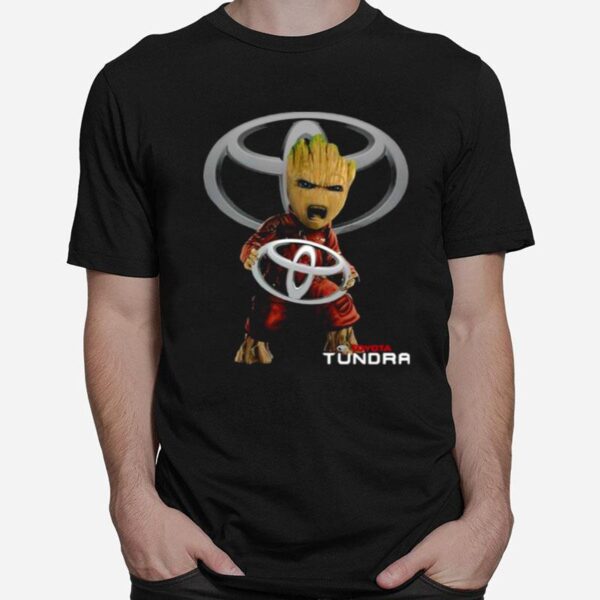 Groot With Toyota Tundra Logo T-Shirt