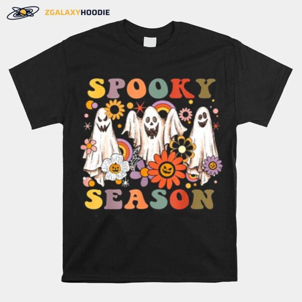 Groovy Ghosts Spooky Season T-Shirt