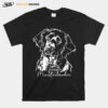 Groser Munsterlander Hund Hunderasse Hundeportrait Langarmshirt T-Shirt