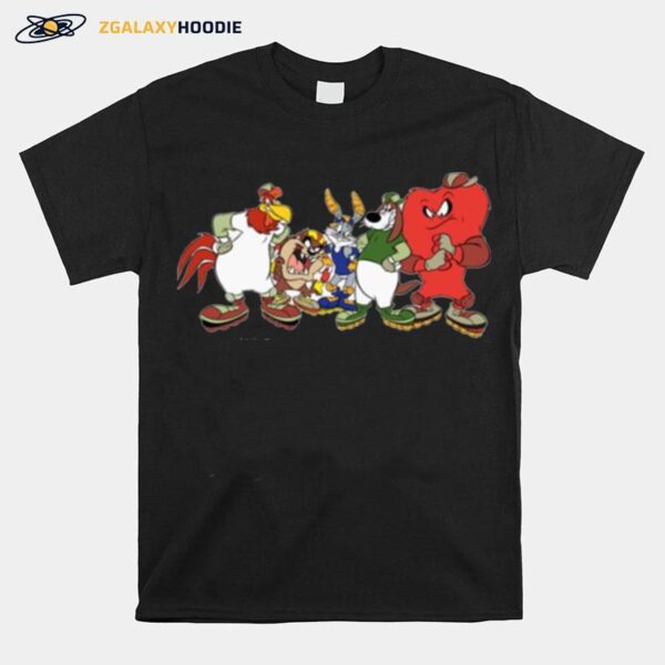 Group Baseball Picture Looney Tunes T-Shirt