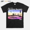 Group Shot Boat Search Silhouette Welcome To Outer Banks T-Shirt