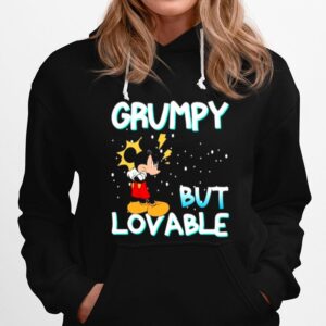 Grumpy But Lovable Mickey Hoodie