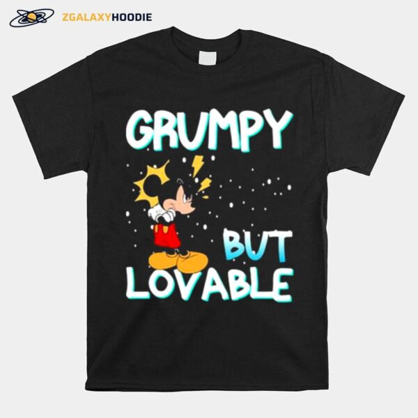 Grumpy But Lovable Mickey T-Shirt