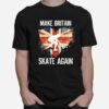 Grunge Skater Clothes Make Britain Skate Again Aesthetic T-Shirt
