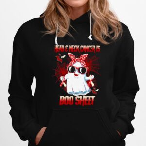 Head Neck Cancer Is Boo Sheet Happy Halloween Hoodie