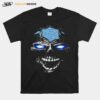 Head Skull North Carolina Tar Heels Football T-Shirt