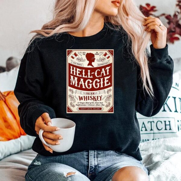 Healcat Maggie Whiskey Graphic Sweater