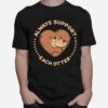 Heart Always Support Each Otter T-Shirt