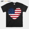 Heart American Patriotic Armed Forces Usa Flag Memorial Day T B09Zp36Vmg T-Shirt