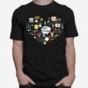 Heart Art Teacher T-Shirt